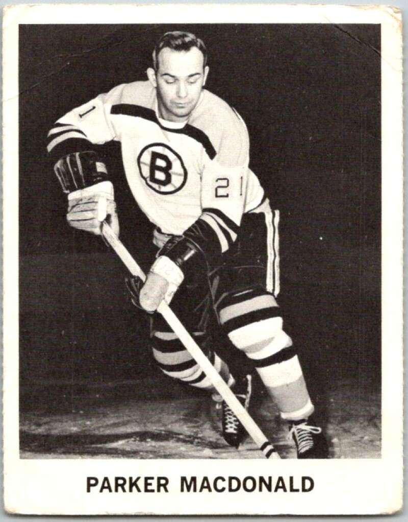 1965-66 Coca-Cola #14 Parker MacDonald  Boston Bruins  X0021