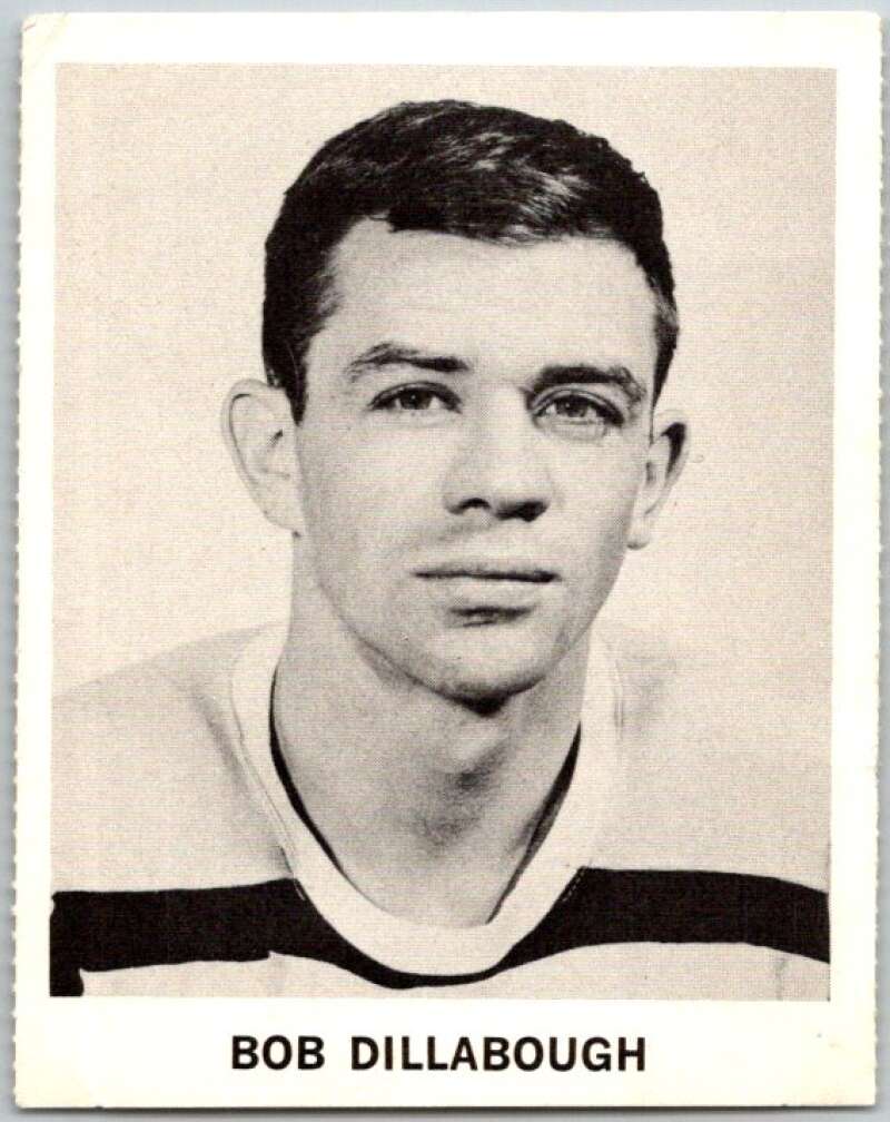 1965-66 Coca-Cola #15 Bob Dillabough  Boston Bruins  X0023