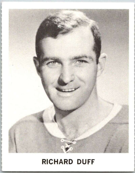 1965-66 Coca-Cola #60 Dick Duff  Montreal Canadiens  X0102