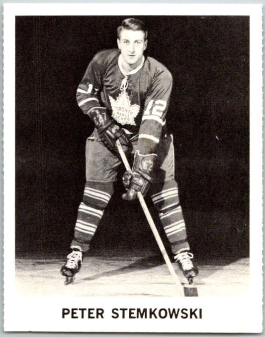 1965-66 Coca-Cola #98 Pete Stemkowski  Toronto Maple Leafs  X0167