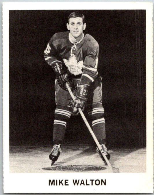 1965-66 Coca-Cola #100 Mike Walton  Toronto Maple Leafs  X0170