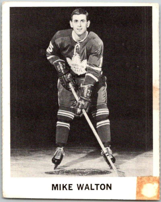 1965-66 Coca-Cola #100 Mike Walton  Toronto Maple Leafs  X0171