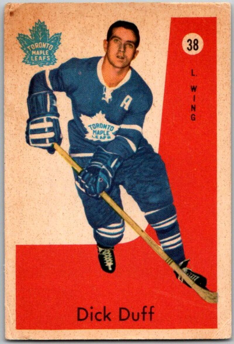 1959-60 Parkhurst #38 Dick Duff Toronto Maple Leafs V33525