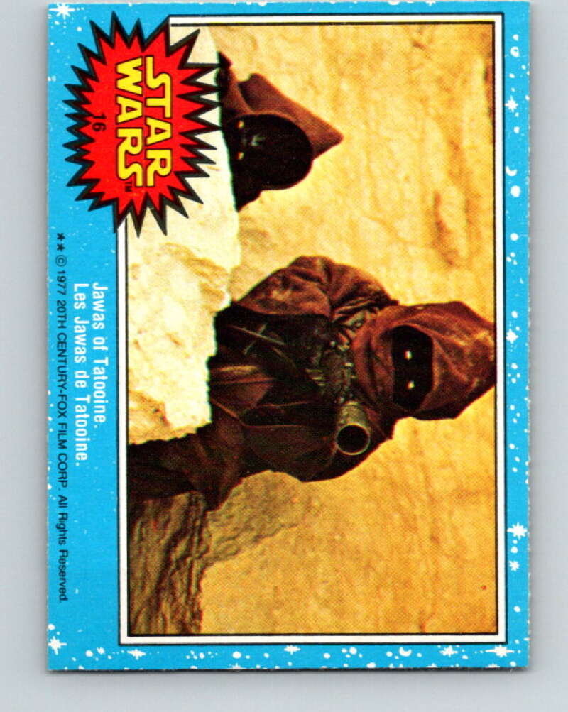 1977 OPC Star Wars #16 Jawas of Tatooine   V33606