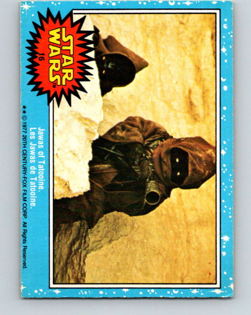 1977 OPC Star Wars #16 Jawas of Tatooine   V33608