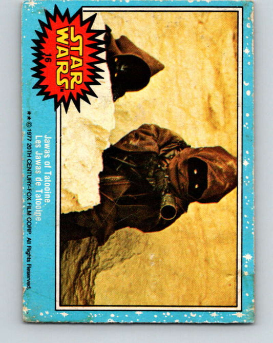 1977 OPC Star Wars #16 Jawas of Tatooine   V33611