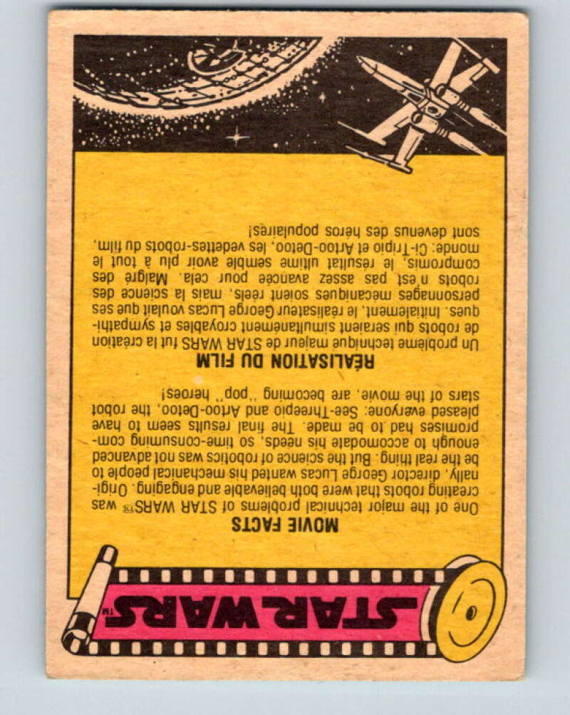 1977 OPC Star Wars #35 Luke and Han as stormtroopers   V33717