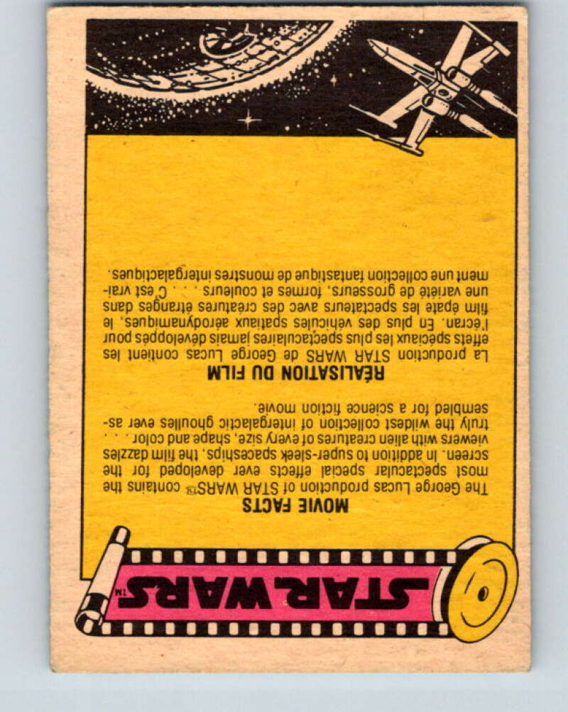 1977 OPC Star Wars #38 Luke and Han in the refuse room   V33739