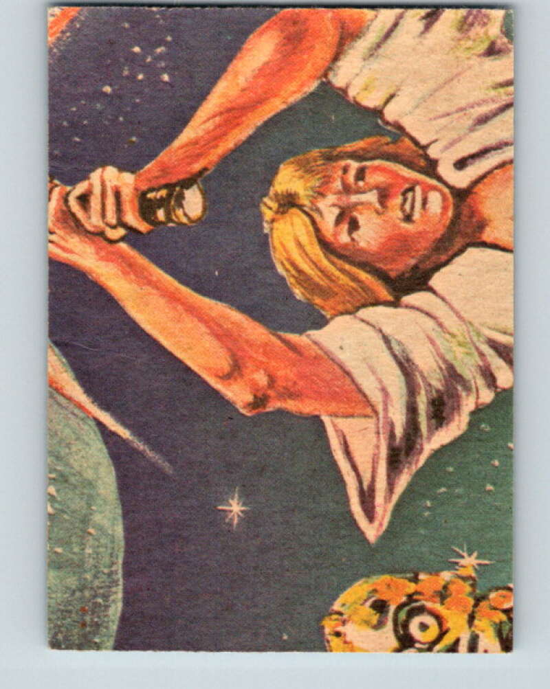 1977 OPC Star Wars #41 Facing the deadly chasm   V33754