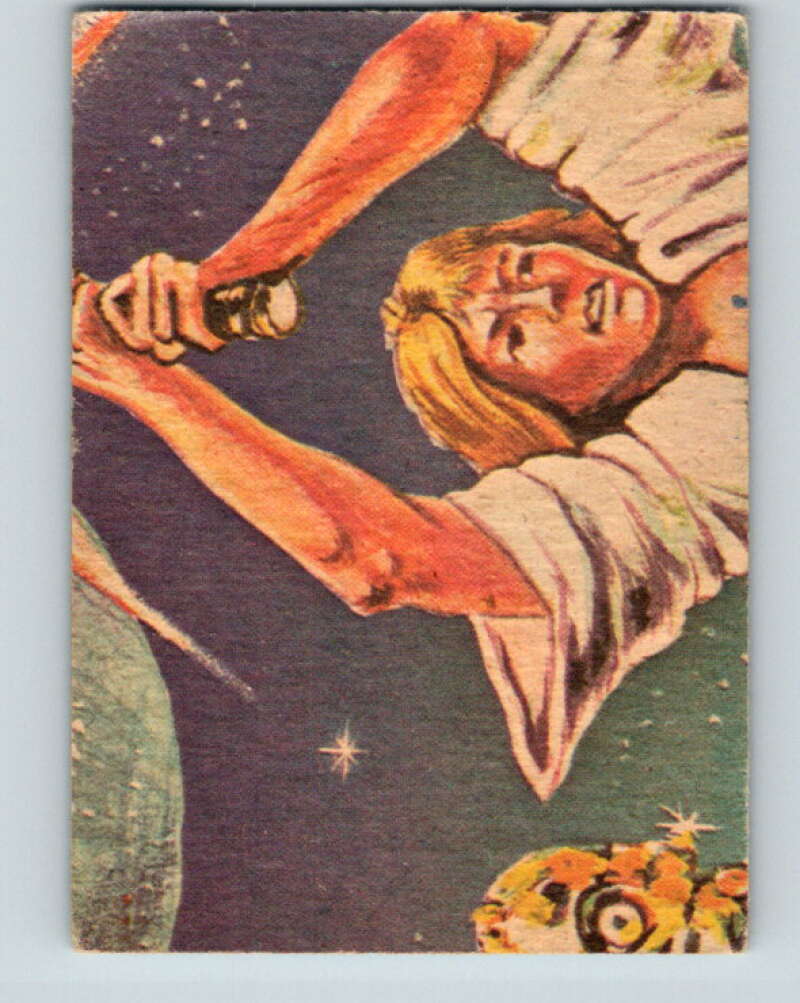 1977 OPC Star Wars #41 Facing the deadly chasm   V33755