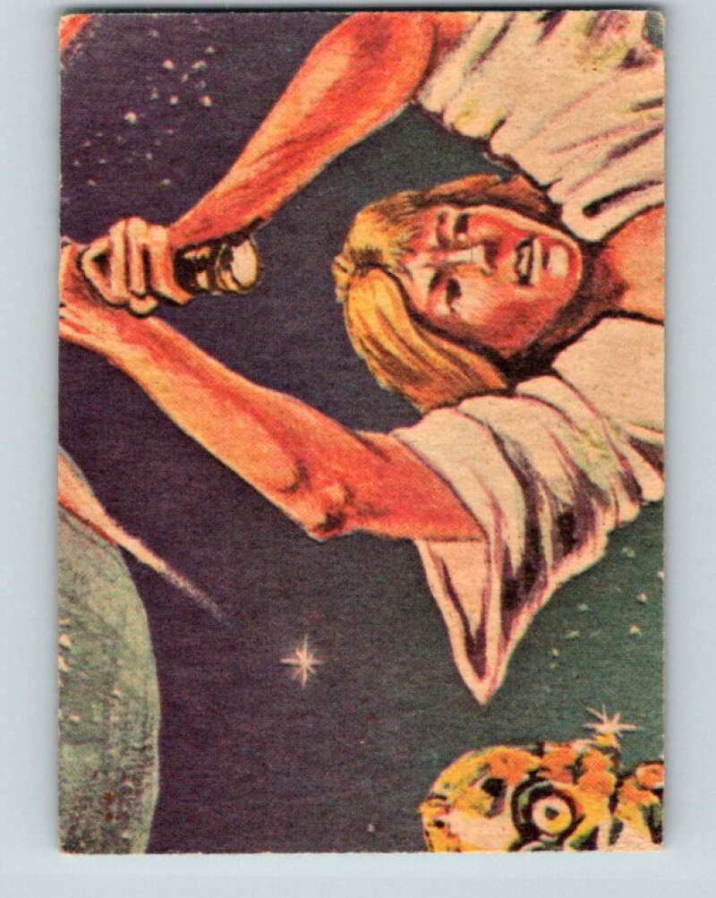 1977 OPC Star Wars #41 Facing the deadly chasm   V33756