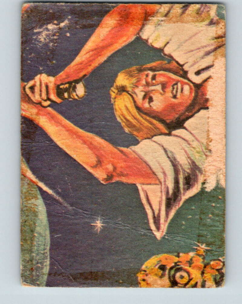 1977 OPC Star Wars #41 Facing the deadly chasm   V33757