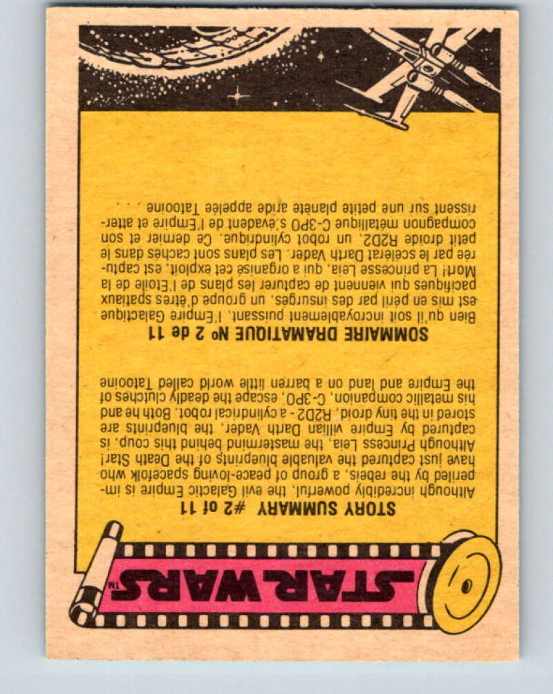 1977 OPC Star Wars #44 Han and Chewie shoot it out!   V33774