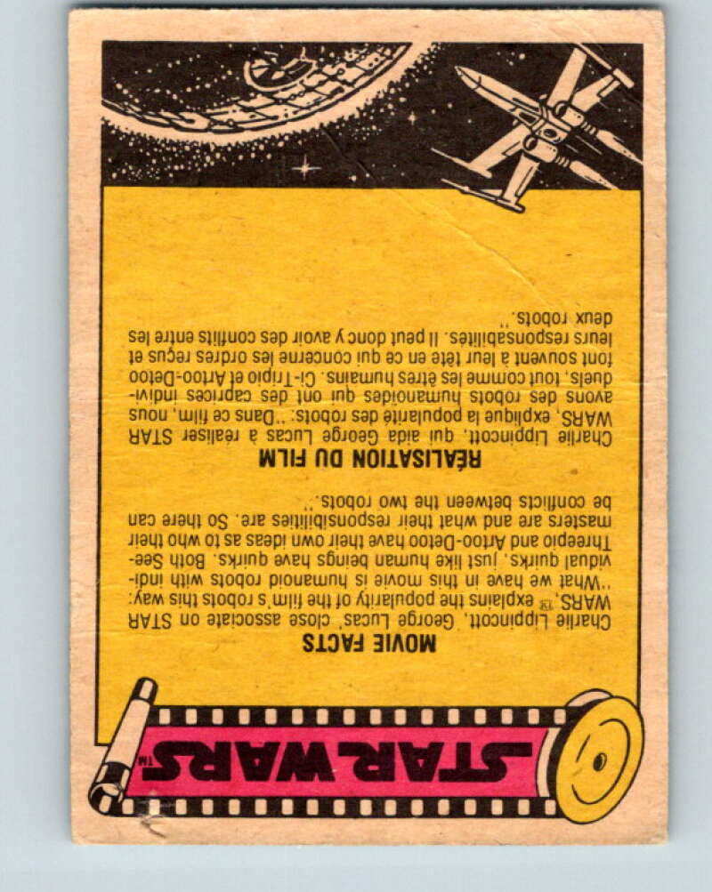 1977 OPC Star Wars #54 The victors receive their reward   V33837