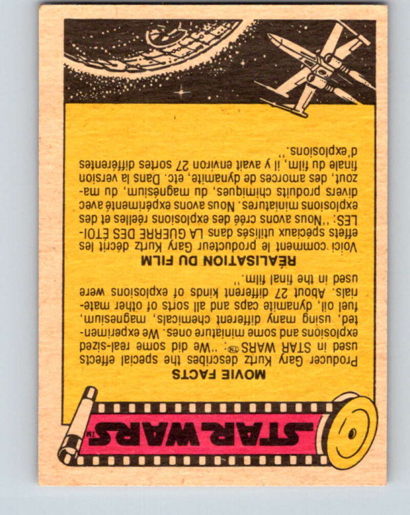 1977 OPC Star Wars #81 Weapons of the Death Star!   V34023
