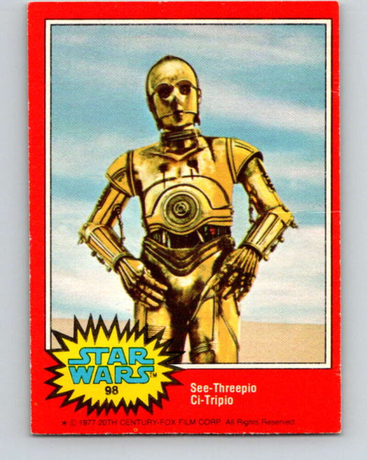 1977 OPC Star Wars #98 See-Threepio   V34175