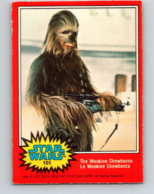 1977 OPC Star Wars #101 The Wookiee Chewbacca   V34194
