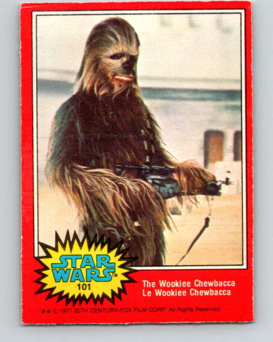 1977 OPC Star Wars #101 The Wookiee Chewbacca   V34196