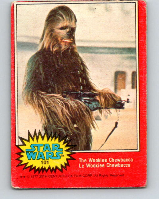 1977 OPC Star Wars #101 The Wookiee Chewbacca   V34199