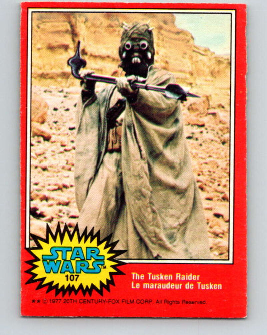 1977 OPC Star Wars #107 The Tusken Raider   V34241