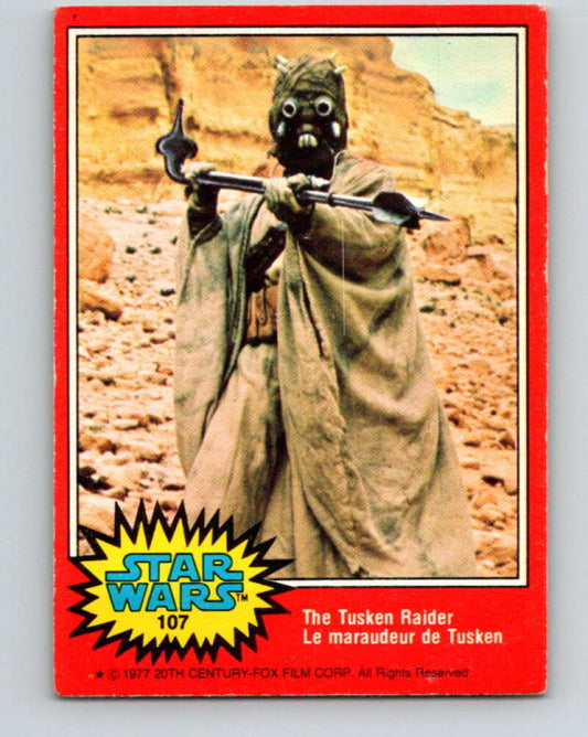 1977 OPC Star Wars #107 The Tusken Raider   V34242