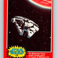 1981 OPC Star Wars #122 The Millennium Falcon speeds space!   V34364