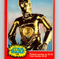 1977 OPC Star Wars #124 Threepio searches for R2-D2   V34380