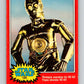 1977 OPC Star Wars #124 Threepio searches for R2-D2   V34382