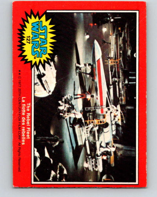 1977 OPC Star Wars #127 The Rebel Fleet   V34406
