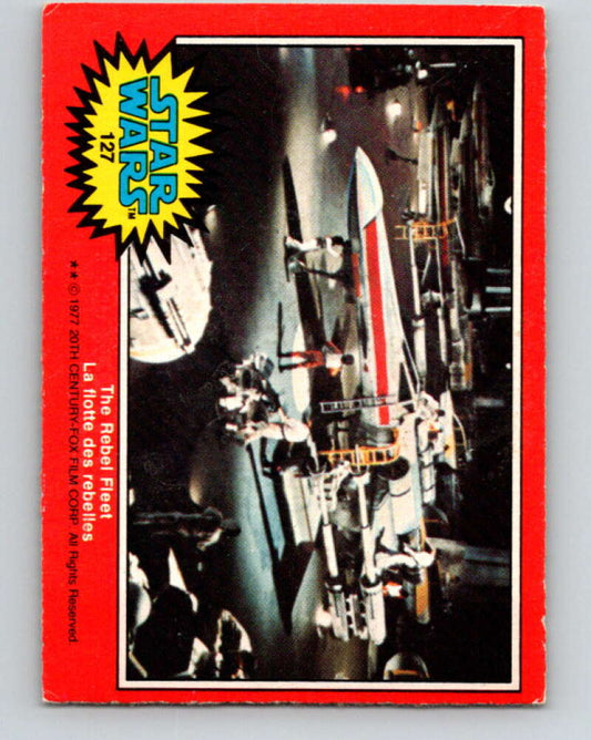 1977 OPC Star Wars #127 The Rebel Fleet   V34407