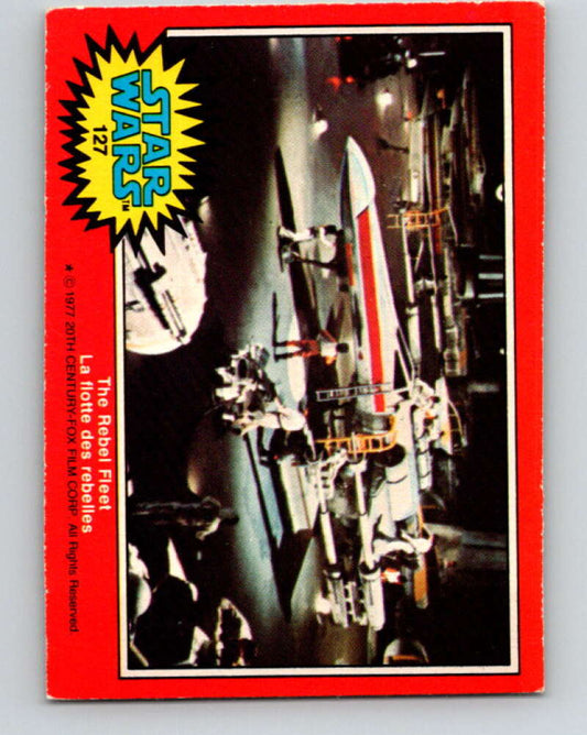 1977 OPC Star Wars #127 The Rebel Fleet   V34408