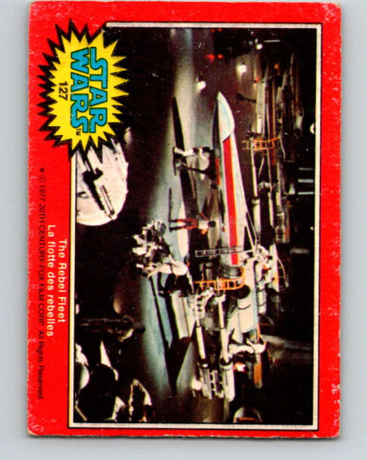 1977 OPC Star Wars #127 The Rebel Fleet   V34409