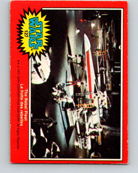 1977 OPC Star Wars #127 The Rebel Fleet   V34417