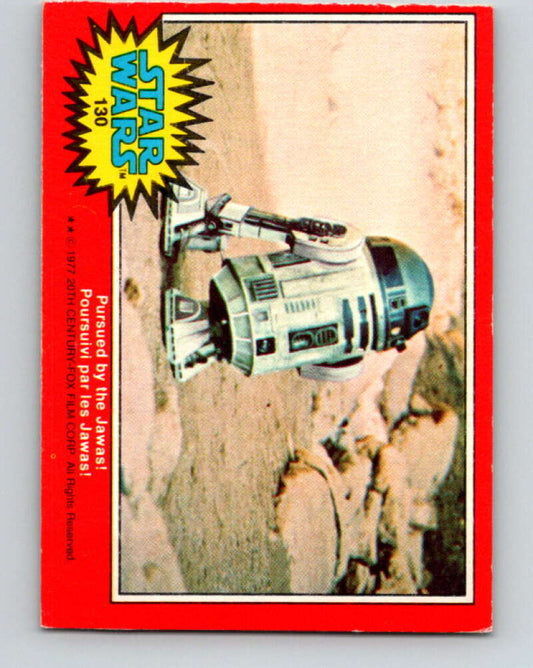 1977 OPC Star Wars #130 Pursued by the Jawas!   V34434