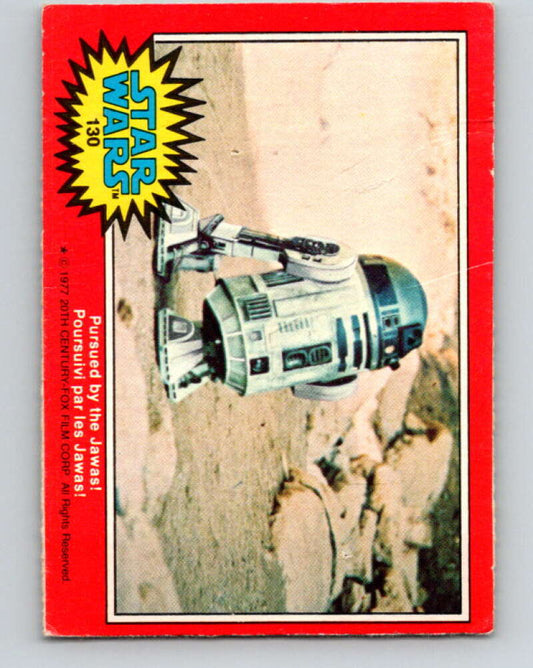 1977 OPC Star Wars #130 Pursued by the Jawas!   V34435