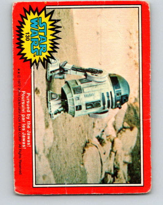 1977 OPC Star Wars #130 Pursued by the Jawas!   V34437