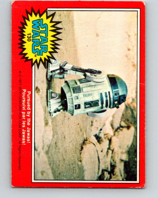 1977 OPC Star Wars #130 Pursued by the Jawas!   V34438