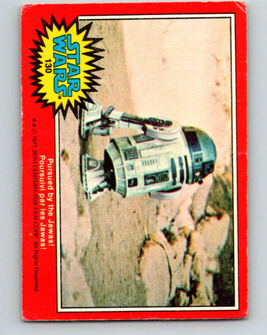 1977 OPC Star Wars #130 Pursued by the Jawas!   V34439