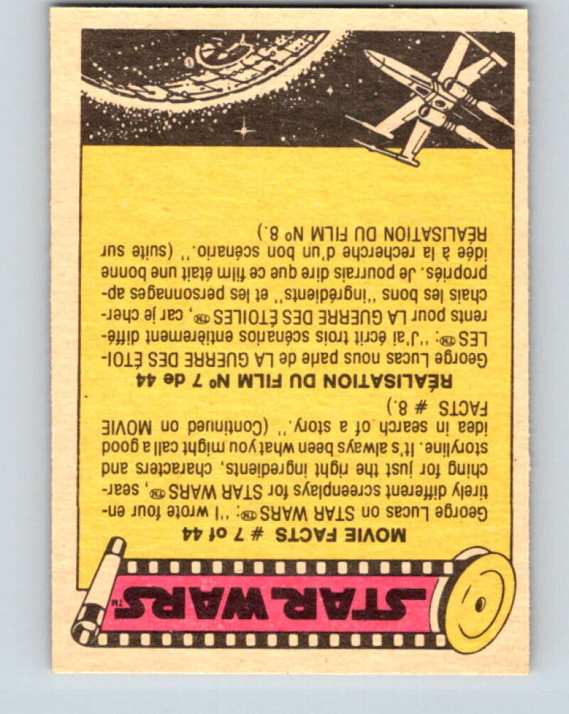 1977 OPC Star Wars #161 Instructing the Rebel pilots   V34482