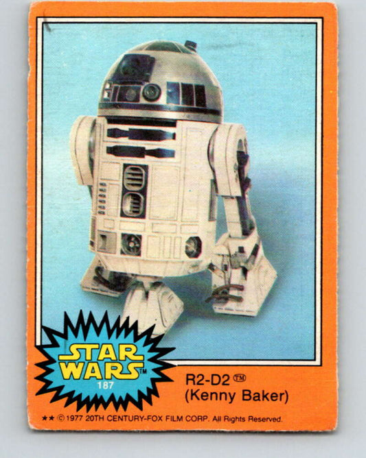 1977 OPC Star Wars #187 R2-D2 V34511