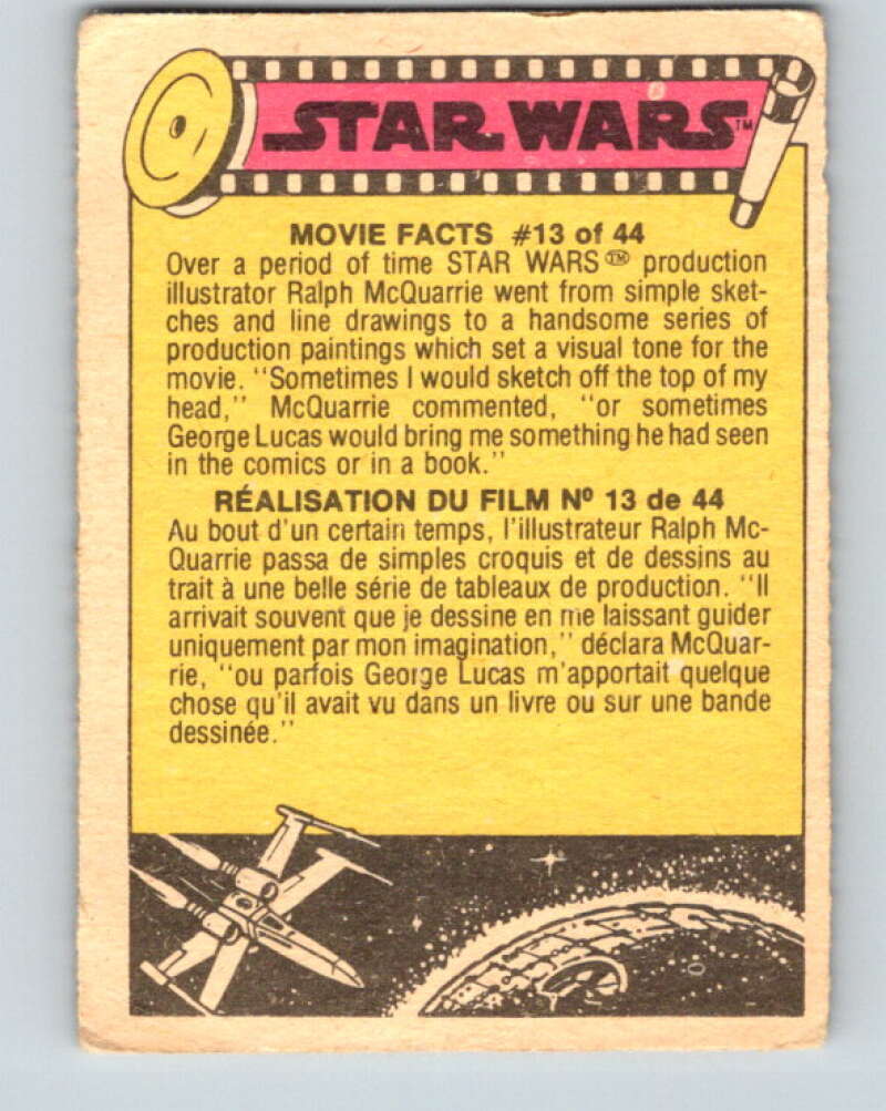 1977 OPC Star Wars #187 R2-D2 V34511