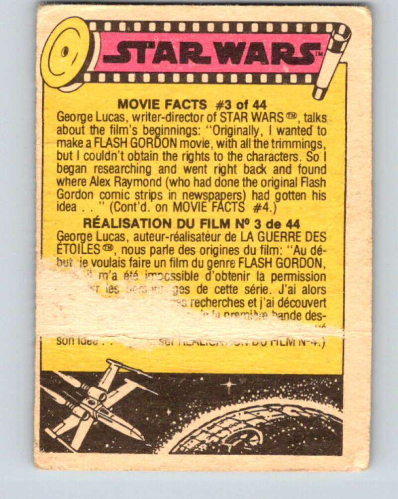 1977 OPC Star Wars #196 Creature of Tatooine   V34519
