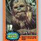 1977 OPC Star Wars #224 Chewie aims for danger!   V34555