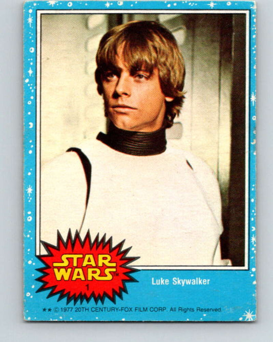 1977 Topps Star Wars #1 Luke Skywalker   V34601