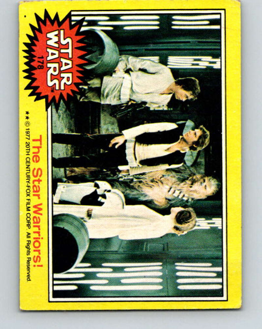 1977 Topps Star Wars #178 The Star Warriors!   V34665
