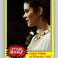 1977 Topps Star Wars #190 Carrie Fisher as Princess Leia   V34676