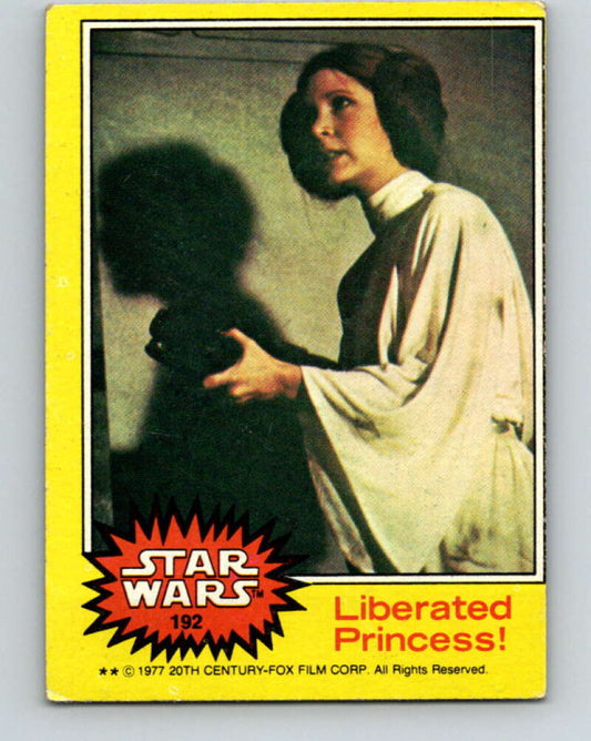 1977 Topps Star Wars #192 Liberated Princess!   V34678