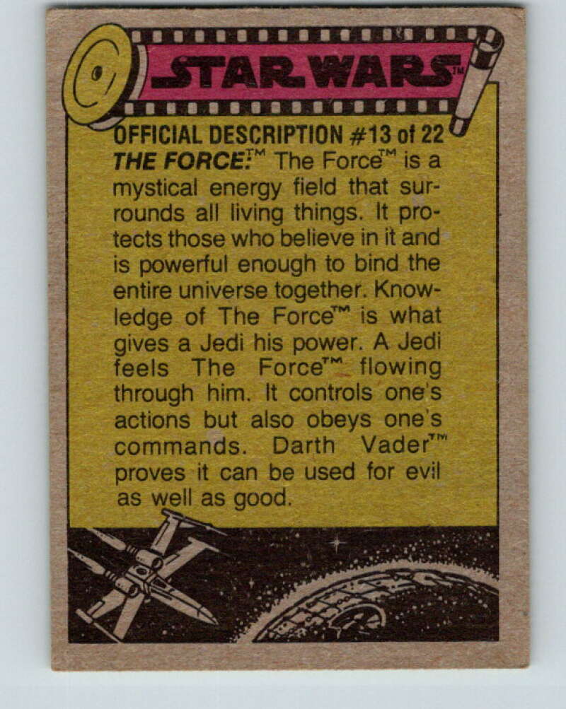 1977 Topps Star Wars #196 Lord Darth Vader   V34683