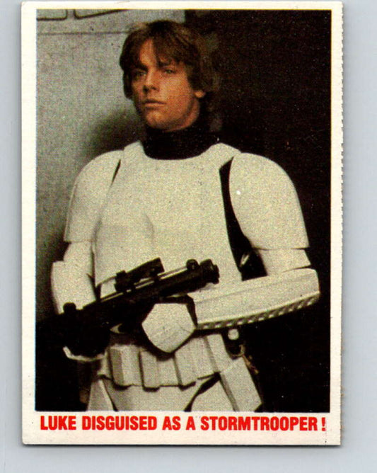 1977 Star Wars Burger King Luke Disguised as a Stormtrooper  V34726