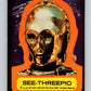 1977 Topps Star Wars Stickers #5 See-Threepio   V34745